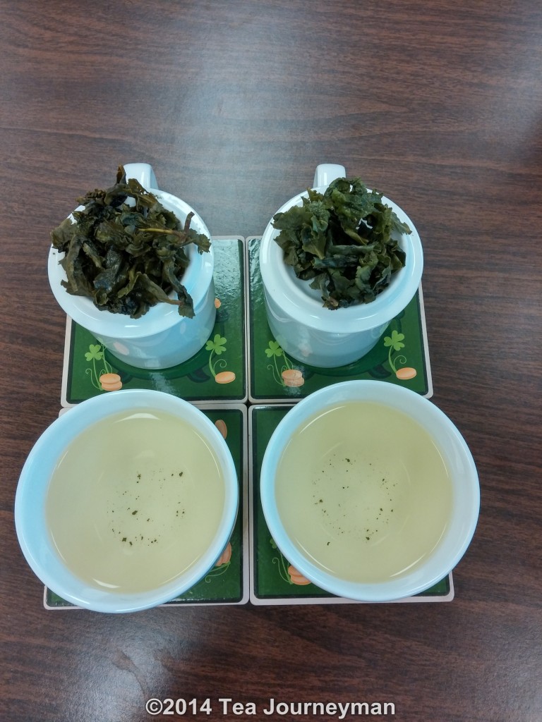 Spring and Autumn 2014 TieGuanYin Oolong Tea Comparison